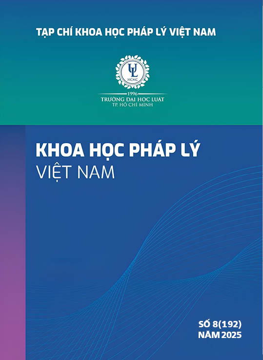 Xem Số 08(192) (2025): Trách nhiệm hình sự, miễn và giảm  trách nhiệm hình sự: Lý luận và thực tiễn